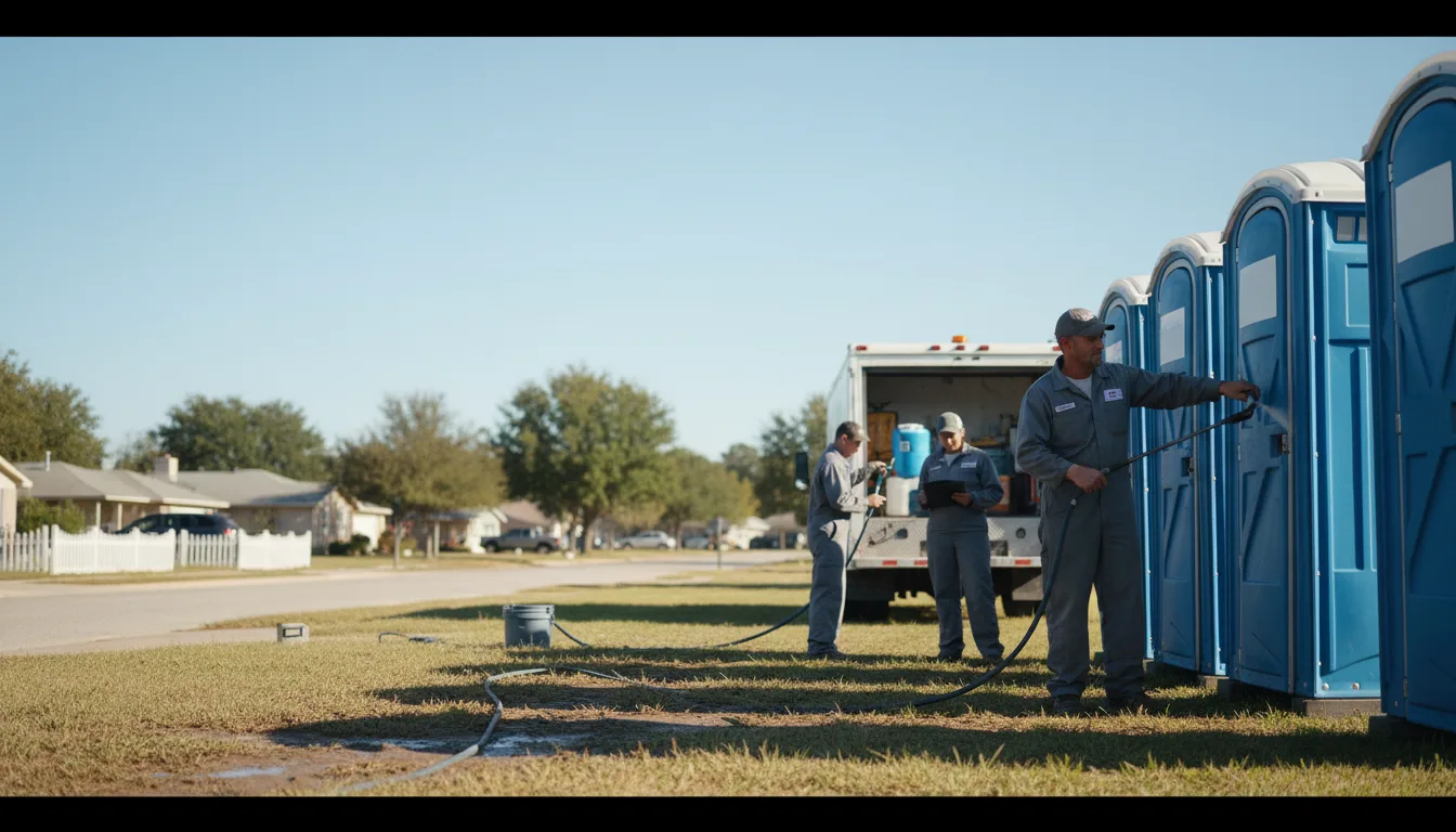 Long-Term Portable Toilet Rental in Fort Dick, CA near me